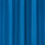 Blue W1800 x H1800mm Polyester Shower Curtain