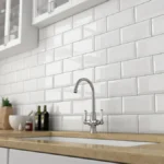 Victoria Metro Wall Tiles - Gloss White - 20 x 10cm