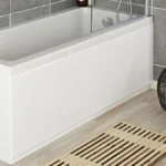White MDF Front Bath Panel