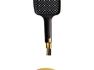 Flow Two Way Brushed Gold Concealed Shower Mixer Valve & Kit