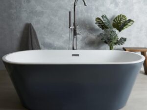 Freestanding Bath 1700x750mm Matte Grey