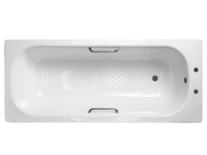 Plain Two Tap Hole Bath 1700x700mm