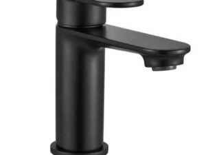 FlowLine Mono Basin Mixer 35mm Inc. Waste - MATTE BLACK