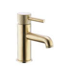 Aspect Mono Basin Mixer 35mm Inc. Waste - BRUSHED BRASS