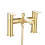 FlowLine Bath Shower Mixer - BRUSHED BRASS