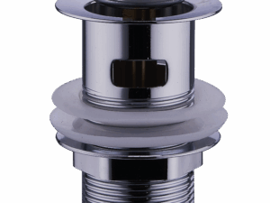 Round Click Slotted Basin Waste