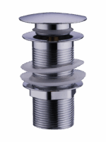 Round Click Unslotted Basin Waste