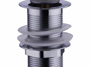 Round Click Unslotted Basin Waste