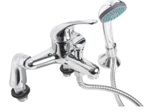Enigma Deck Mounted Bath Shower Mixer