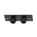 Lavare Fast Fitting Douche Plate - MATTE BLACK